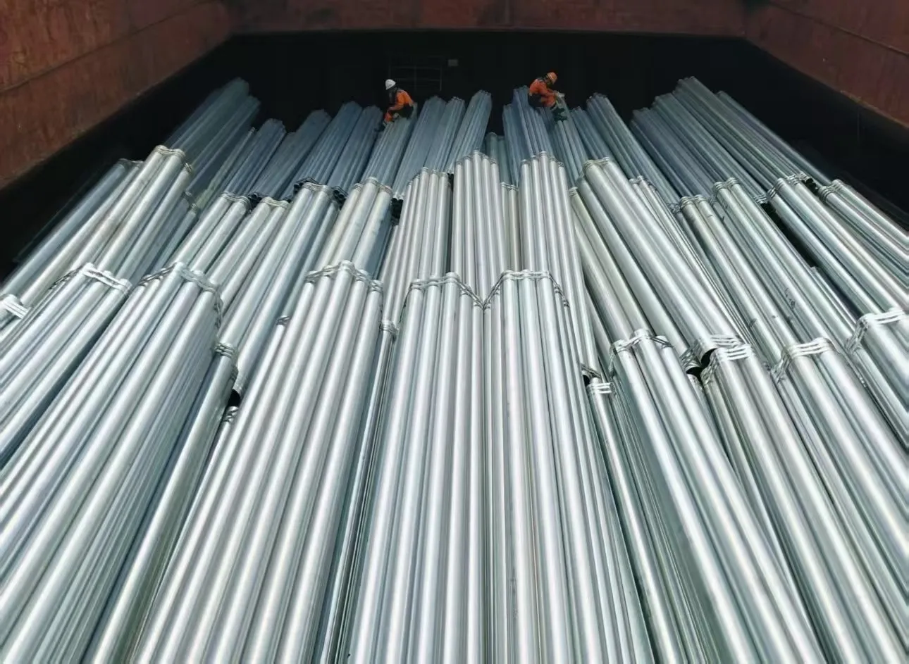 Alvanized resistencia de abrasión soldada con autógena del tubo