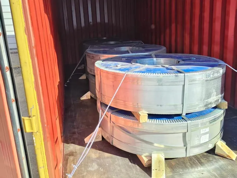 Bobinas de hierro galvanizado (GI)