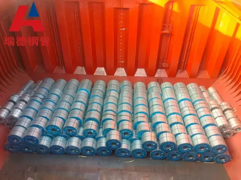 galvanized round pipe